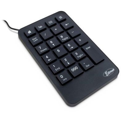 Inter-Tech Tas Numpad KB-120 mit 23 Tasten, schwarz retail