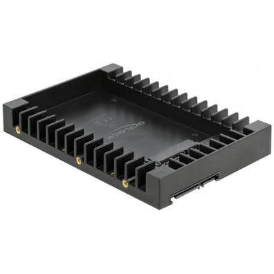 Delock DELOCK 3.5 Einbaurahmen für 2.5 SATA Laufwerk schwarz