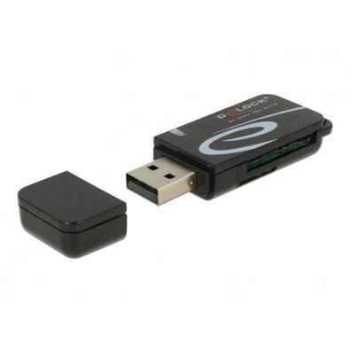 Delock DELOCK Mini USB 2.0 Card Reader mit SD und Micro SD Slot