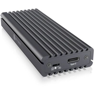 Icy Box Geh. IcyBox USB 3.1 Typ-C M.2 NVMe SATA SSD Gehäuse extern