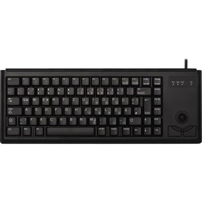 Cherry CHERRY ML4400 Tastatur Wired DE TKL 75% + Trackball schwarz