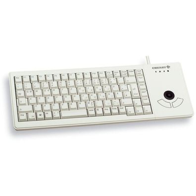 Cherry CHERRY ML5400 Tastatur Wired DE TKL 75% + Trackball hellgrau