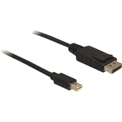 Delock DELOCK Displayport Kabel mini DP -> DP St/St 2.00m sw 4K