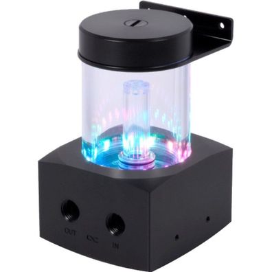 Alphacool Core 100 Aurora Ausgleichsbehälter D5/VPP Acetal/A (schwarz)