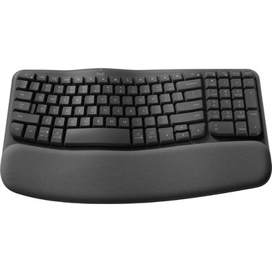 Logitech Logitech Wireless Keyboard Wave Keys f. Business graphite
