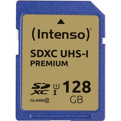 Intenso SD Card 128GB Intenso SDXC UHS-I Premium