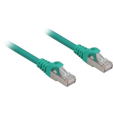 Patchkabel RJ45 Cat.6a SFTP (grün, 3 Meter, LSOH (Halogenfrei))