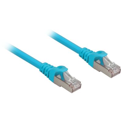 Patchkabel RJ45 Cat.6a SFTP (blau, 3 Meter, LSOH (Halogenfrei))