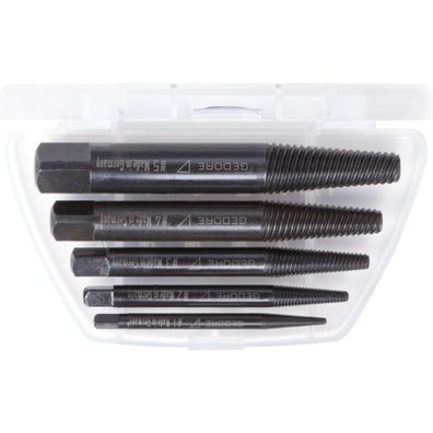 Schraubenausdreher-Set, 5-teilig, M3 - M18