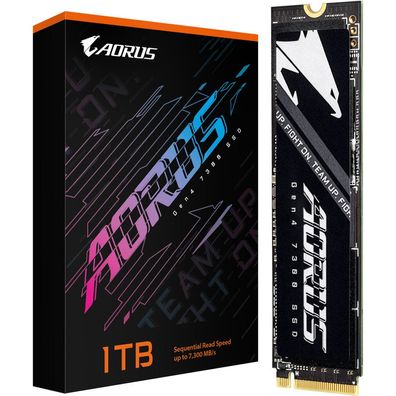 SSD, 1TB Gigabyte AORUS GEN4 7300E M.2, PCI-E, NVMe