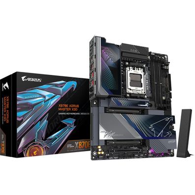 Gigabyte X870E AORUS MASTER X3D, (X870, M5, TX, DR5)