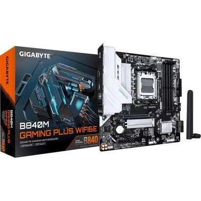 Gigabyte B840M Gaming Plus WiFi6E, (B840, M5, ATX, DR5)