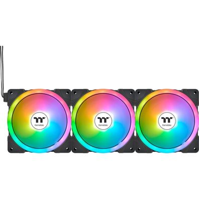 Thermaltake Lüfter Thermaltake Swafan EX12 ARGB (3-Fan-Pack) Black retail
