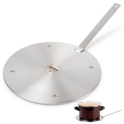 Induktionsmatte aus Stahl, 24 cm