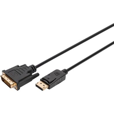 Digitus DisplayPortKabel DPort -> DVI(24 + 1) St/St 8K 3m inte bulk