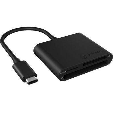 Icy Box Adapter IcyBox ext. Multi Kartenleser Type-C USB 3.0 extern retail