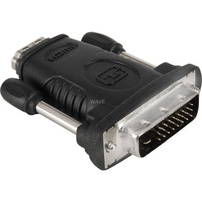 Adapter HDMI auf DVI-D (schwarz)