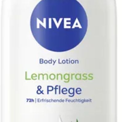 NIVEA Body Lotion Lemongrass & Pflege