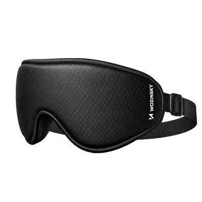 Wozinsky MSS-11 Schlafmaske 3D Memory-Schaum verstellbar Schwarz