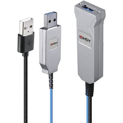 LINDY 30m Fibre Optic USB 3.0 Kabel