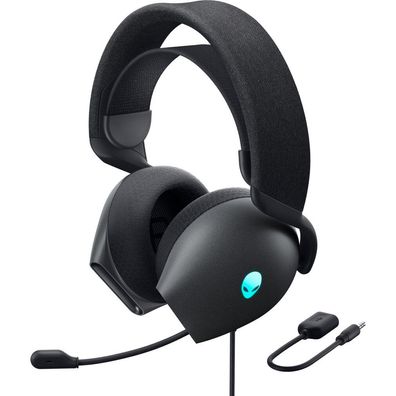 Dell Alienware Wired Gaming Headset USB RGB 20 - 40000 Hz Black