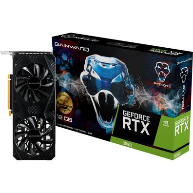 Gainward RTX3060, Python II OC, 12GB GDDR6, HDMI 3xDP