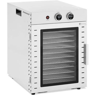 Dörrgerät für Obst, Pilze, Kräuter, 12 Einschübe, 1000 W