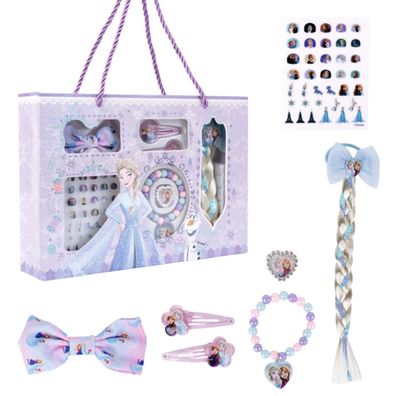 Disney Frozen Kinder Beauty Set in Box für Zuhause Freizeit Verkleiden und Geschen