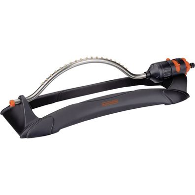 Black+Decker Oszillierender Rasensprenger mit einstellbarer Reichweite für Garten