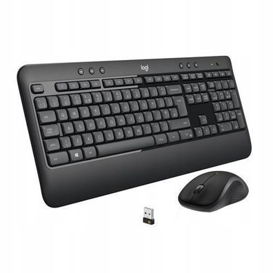 Logitech MK540 Advanced USB Schwarzes KIT