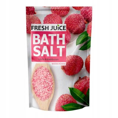 Frischer Saft, Litschi und Rambutan, regenerierend, Badesalz, 500 g