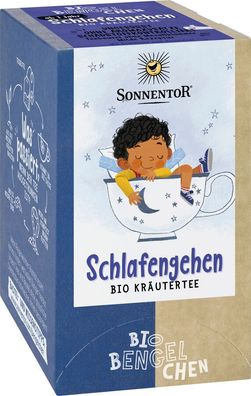 3x Sonnentor Schlafengehen Tee Bio-Bengelchen®, Doppelkammerbeutel 28,8g