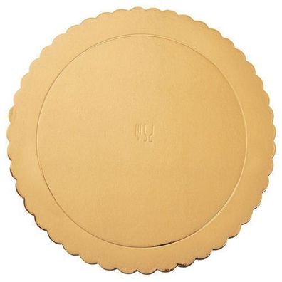 Kuchenboden, goldgelber runder Kuchen, 30 cm