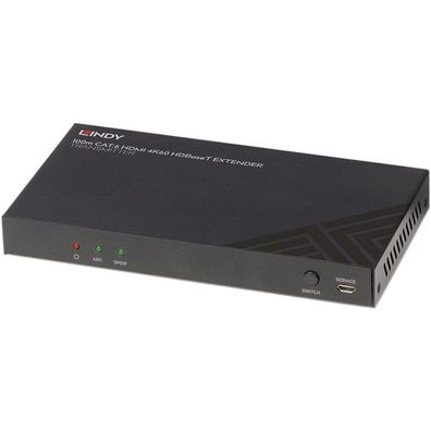 LINDY 100m Cat.6 HDMI 4K60 HDBaseT TransmitterAudio, R/RS232
