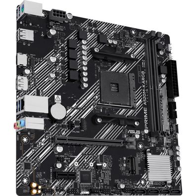 ASUS PRIME A520M-K ARGB, (AMD, M4, DR4, ATX)