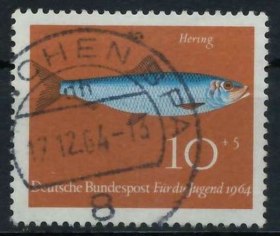 BRD BUND 1964 Nr 412 gestempelt X82095A