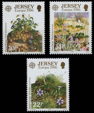 JERSEY 1986 Nr 378-380 postfrisch SE6EBBA