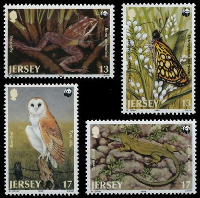 JERSEY 1989 Nr 480-483 postfrisch SE6ED22