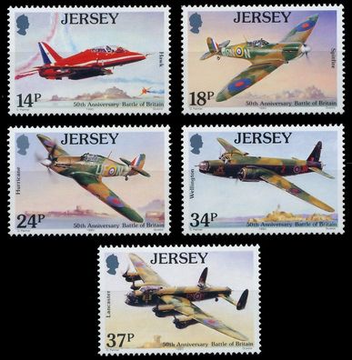 JERSEY 1990 Nr 524-528 postfrisch SE6ED8A