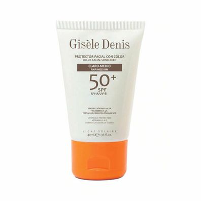GISELE DENIS G. DENIS Protector FACIAL COLOR CLARO/MED