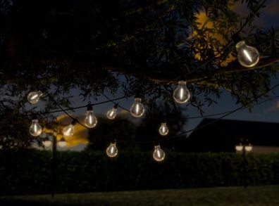 LED Outdoor Lichterkette Erweiterung, Durchmesser 7cm 1 Set