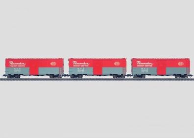 Maerklin 45648 Wagen-Set ged. Güterwagen NYC Spur H0