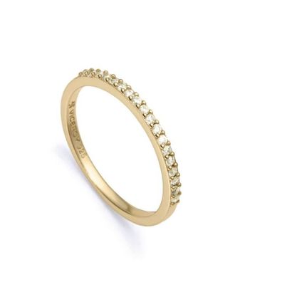 Viceroy Vergoldeter Ring Clasica mit Zirkonia 56 mm