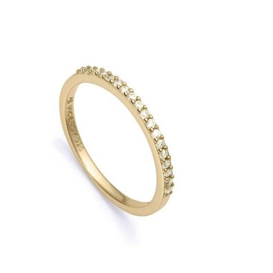 Viceroy Vergoldeter Ring Clasica mit Zirkonen 50 mm