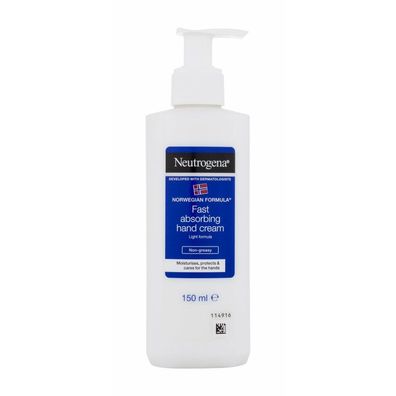 Neutrogena Neutrogena Norwegian Formula Fast Absorbing Hand Cream 150ml