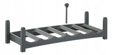 ROTHO VARIO für 54 Flaschen - Weinregal (9 x 6 Flaschen)
