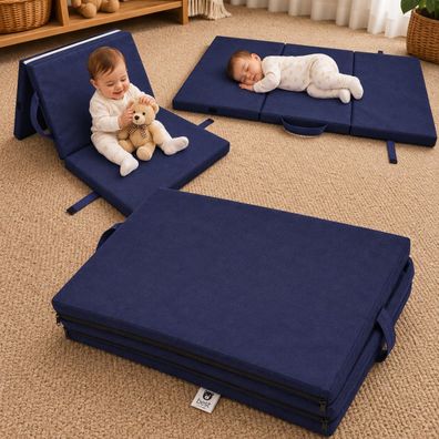 Best For Kids Faltbare Babymatratze, bequem, hygienisch und antibakteriell für Babys