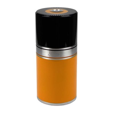Passatore Reisehumidor Alu Röhre orange / schwarz für 7 Zigarren