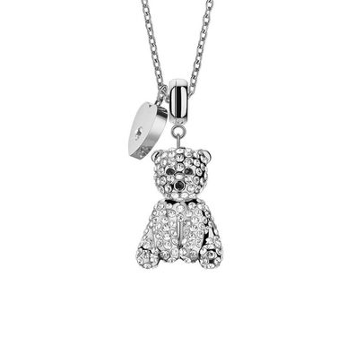 Bering - PolarBearSet-2-Silver - Halskette - Damen - Polar Bear - 45 cm