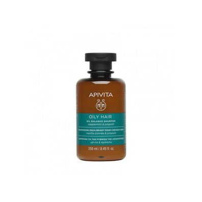 Apivita CHAMPÃ? equilibrante para cabello graso con menta y propÃ³leo 250 ml